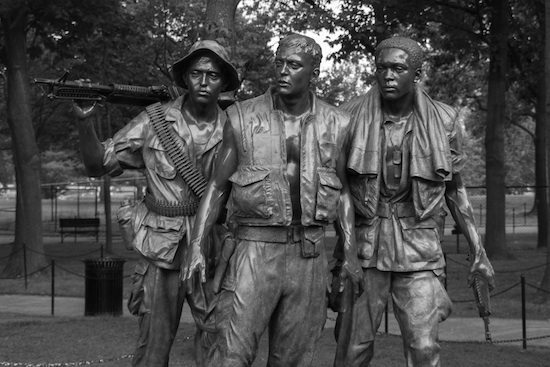 Photo of Vietnam Memorial in DC by David Spanburg