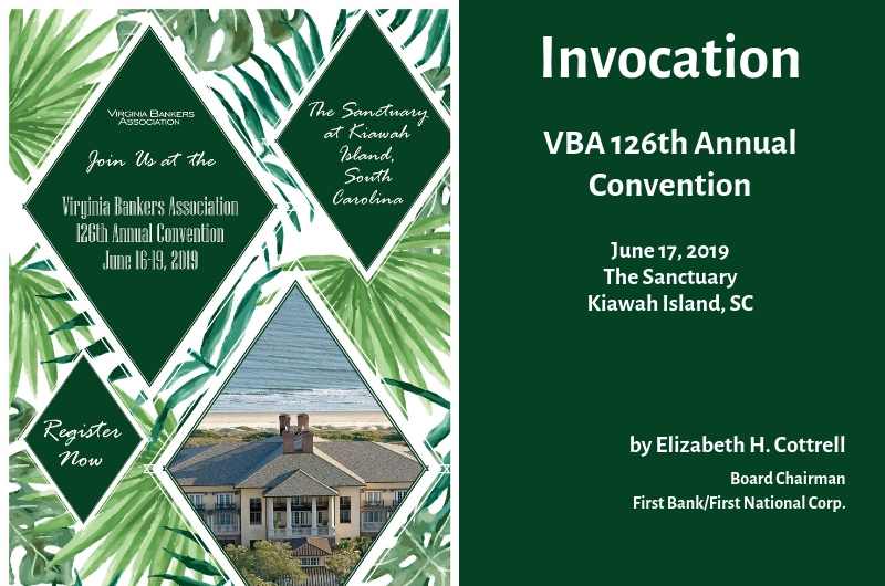 VBA Convention Invocation 2019