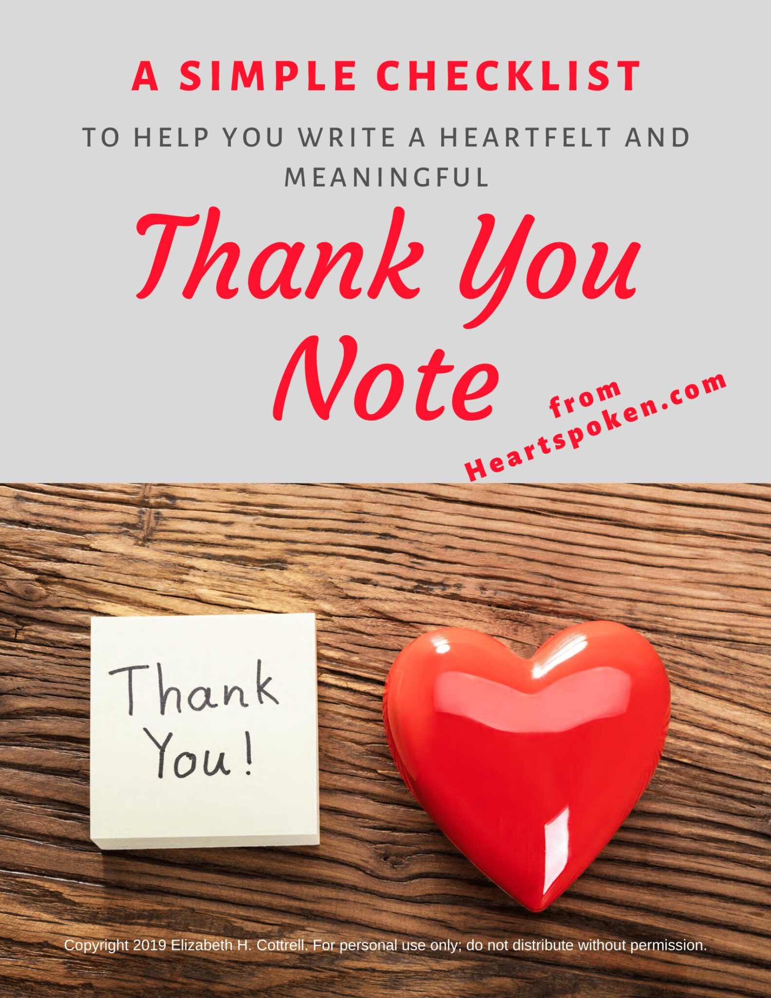 What's A "Bread And Butter" Note (and when do I write one)? Heartspoken
